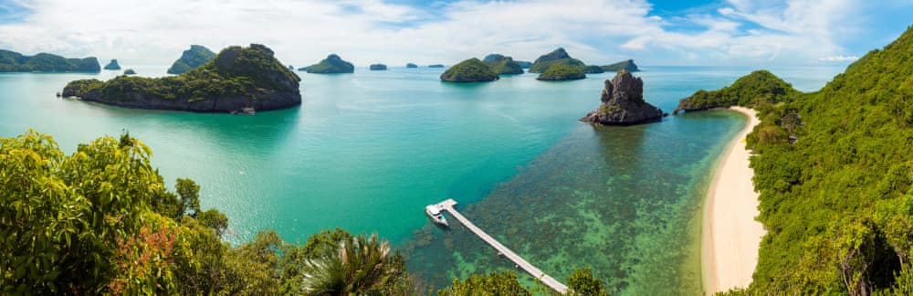 View of Ang Thong National Marine Park