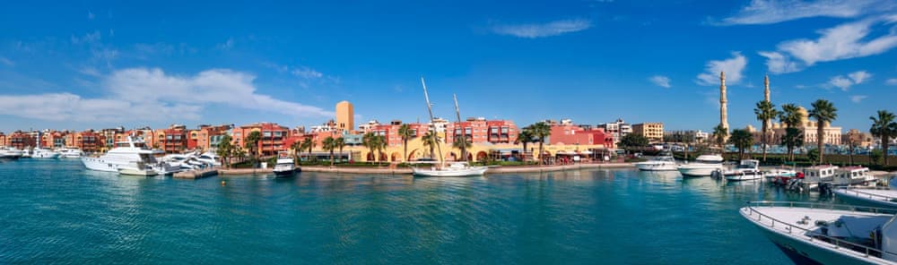 Vue panoramique d'Hurghada