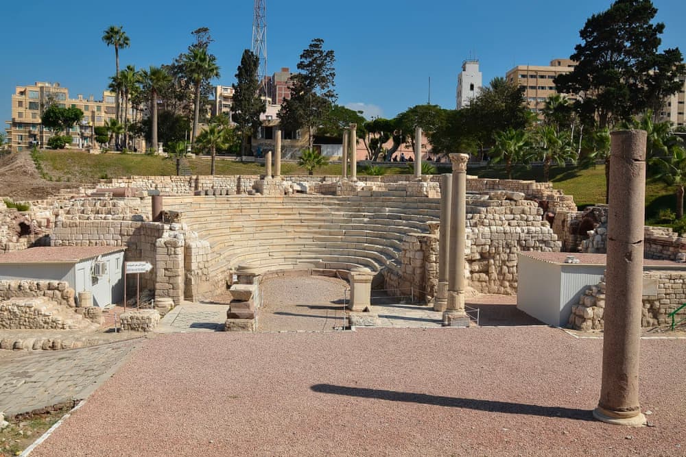 Римский амфитеатр в Александрии