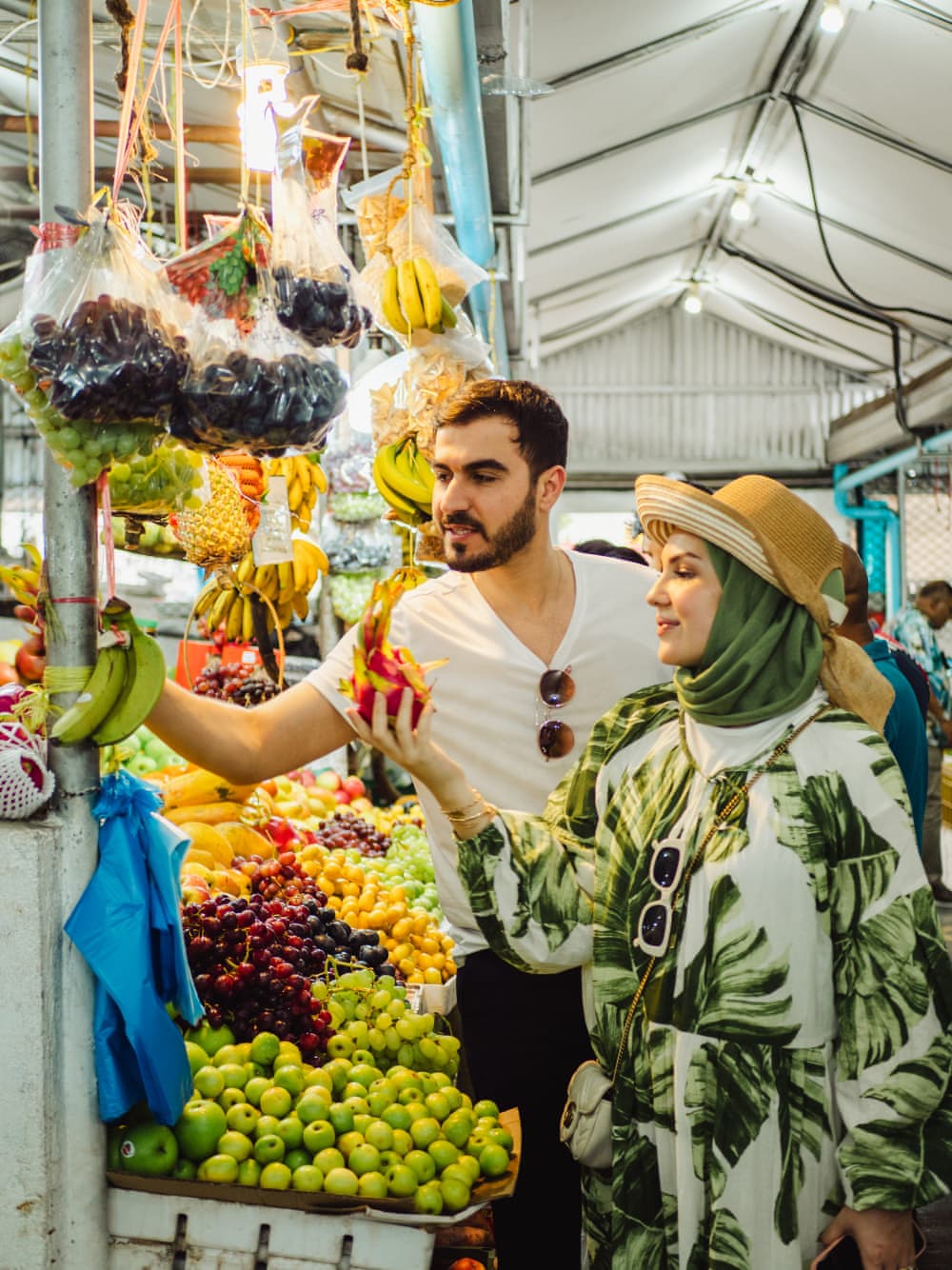 Vibrant market in Malé