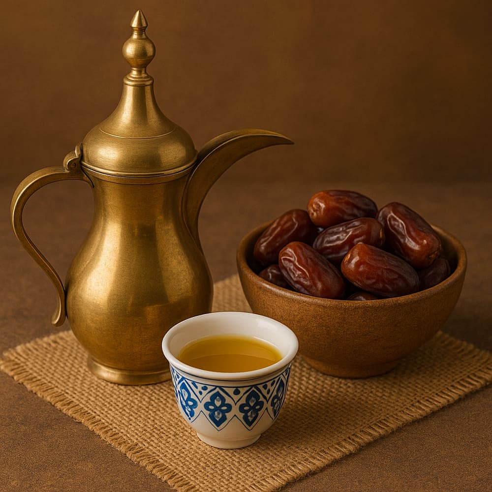 Omani kahwa with dates